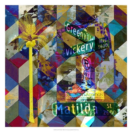 Greenville &amp; Matilda - Dallas by Sisa Jasper art print