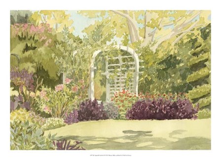 Aquarelle Garden II by Dianne Miller art print