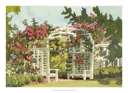 Aquarelle Garden VIII by Dianne Miller art print