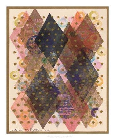Inked Triangles I by Nikki Galapon art print