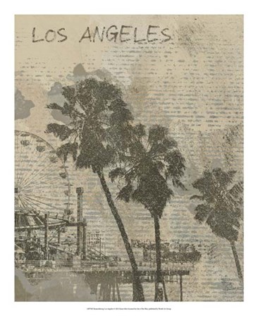 Remembering Los Angeles by Irena Orlov art print