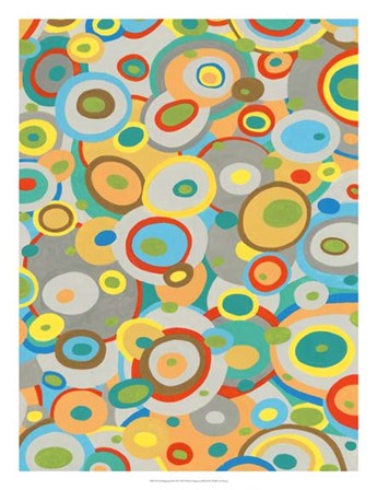Overlapping Ovals II by Nikki Galapon art print