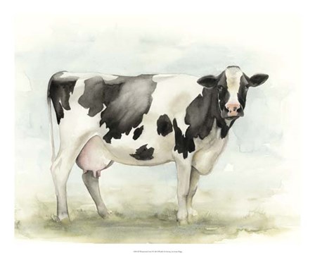 Watercolor Cow I by Grace Popp art print