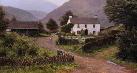 Yew Tree Farm by Bill Makinson art print