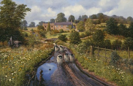 Summer Showers by Bill Makinson art print