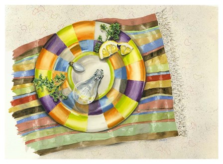 Light Refreshments by Charlsie Kelly art print