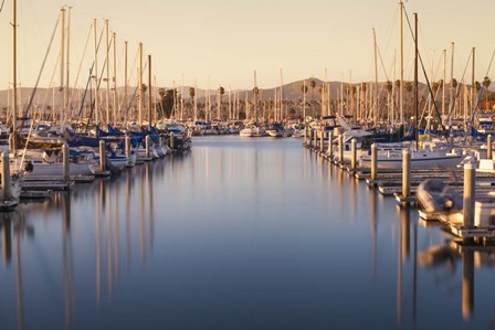 Marina Dusk by Chris Moyer art print