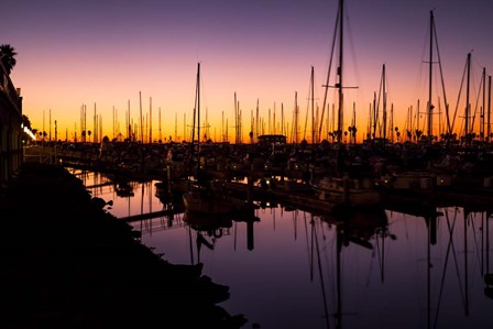 Marina Twilight by Chris Moyer art print