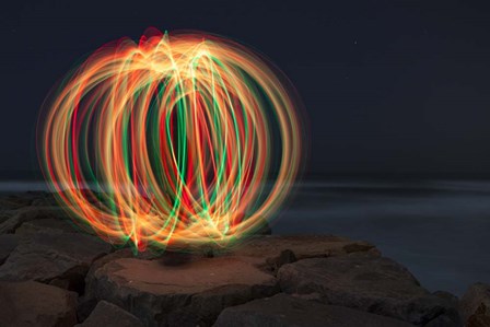 Christmas Ball.tif by Chris Moyer art print