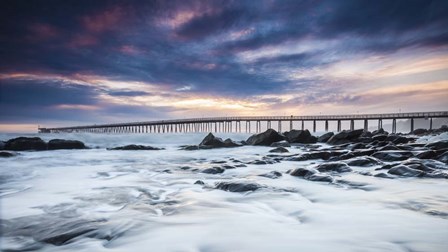 Goleta Night by Chris Moyer art print