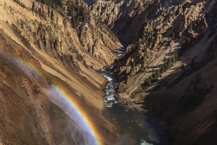 Brink of Lower Falls by Galloimages Online art print
