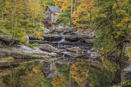 Grist Mill Fall 2013 2 by Galloimages Online art print