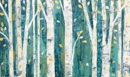 Birches in Spring by Julia Purinton art print