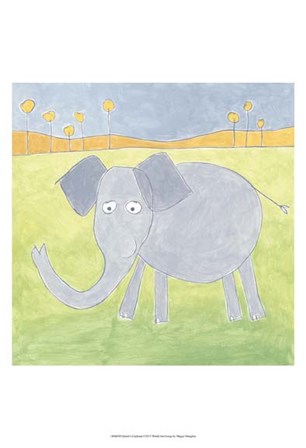 Quinn&#39;s Elephant by Megan Meagher art print