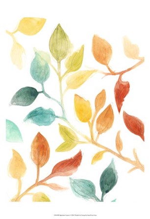 Spectrum Leaves I by June Erica Vess art print
