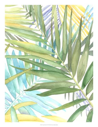 Tropical Pattern II by Megan Meagher art print