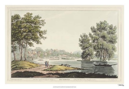 Richmond, England by Joseph Stadler art print