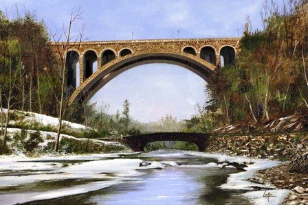 Bridge 1 by Thomas Linker art print