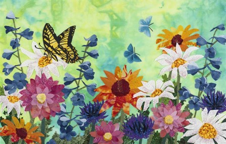 Butterflies by Kestrel Michaud art print