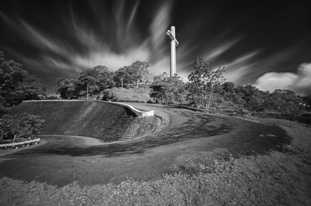 Samat Cross by Michael de Guzman art print