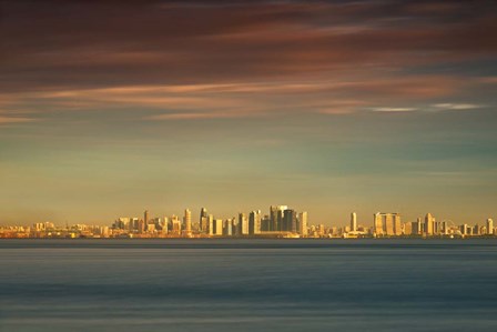 Sunrise Across the Sea by Michael de Guzman art print