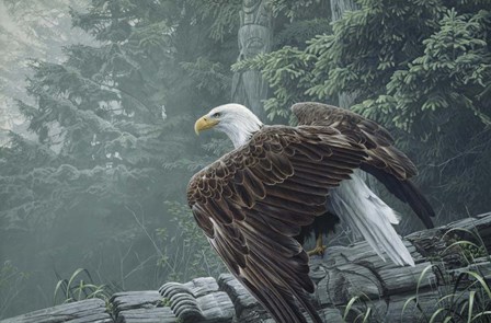 Fallen Totem by Ron Parker art print