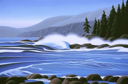 Breakers by Ron Parker art print