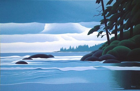 Heavy Skies by Ron Parker art print