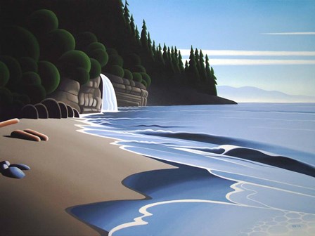 Mystic Falls by Ron Parker art print