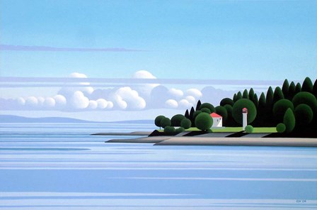 The Lighthouse by Ron Parker art print