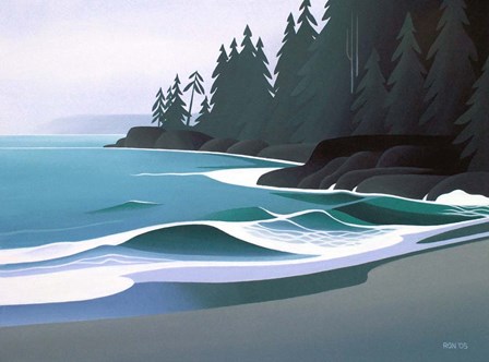 Sandy Cove by Ron Parker art print