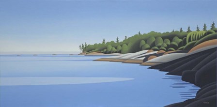 Arbutus Point Evening by Ron Parker art print