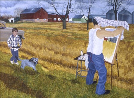 Looks Like Rain by Rusty Frentner art print