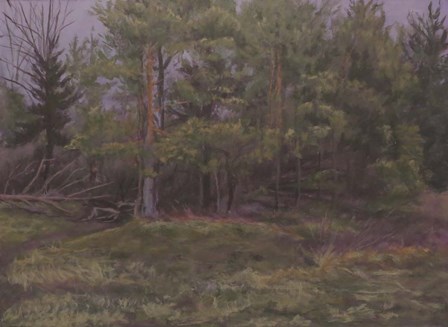 Kensington Along GM Drive by Rusty Frentner art print