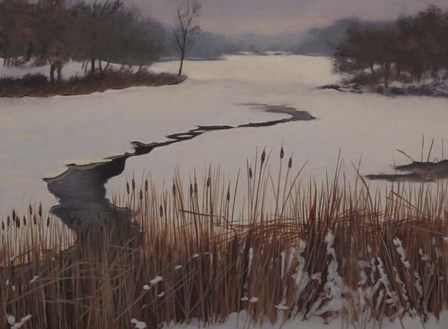 Nature Center Drain Off by Rusty Frentner art print