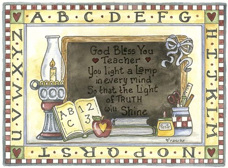 Chalkboard by Shelly Rasche art print