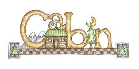 Cabin by Shelly Rasche art print