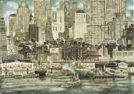 Celebration Of Light by Stanton Manolakas art print