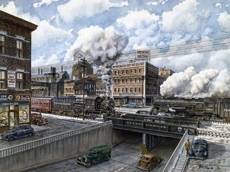 Penn 6500 by Stanton Manolakas art print