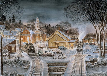 The Homecoming by Stanton Manolakas art print