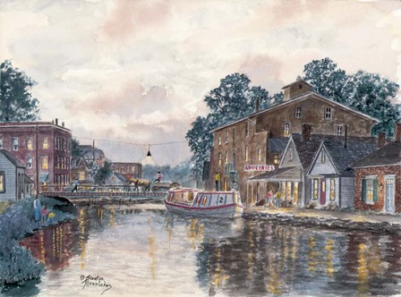 New Comers In Town by Stanton Manolakas art print