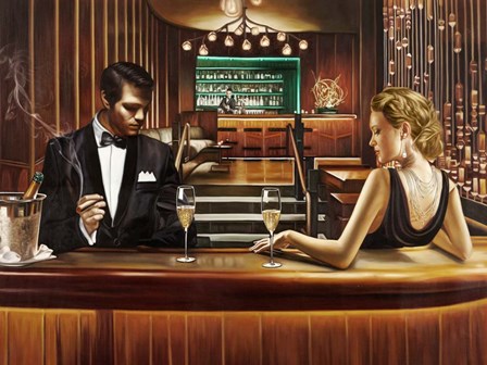 A Grand Night Out by Pierre Benson art print