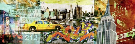 212 NYC by Terry Farrell art print
