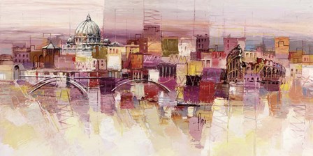 Sognando Roma by Luigi Florio art print