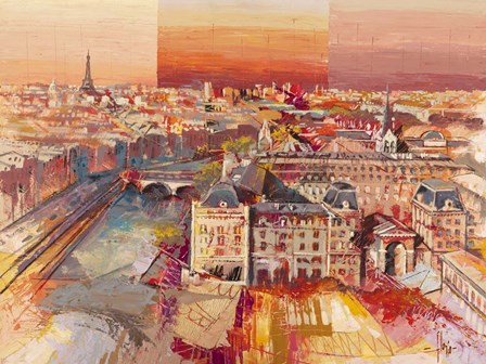 Sognando Parigi by Luigi Florio art print
