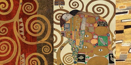 The Embrace (Gold) by Gustav Klimt art print