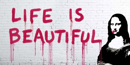 Life is Beautiful by Masterfunk Collective art print