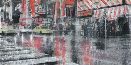 Times Square 2 by Dario Moschetta art print