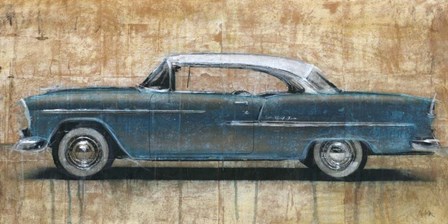 Vintage Blue by Dario Moschetta art print