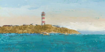 Lighthouse Seascape I by James Wiens art print